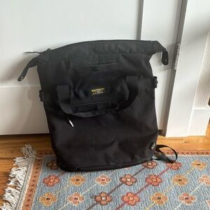 Large LL Bean Black Backpack